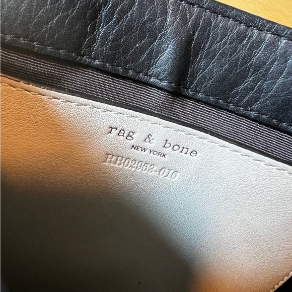 rag & bone black leather purse - Picture 4 of 5